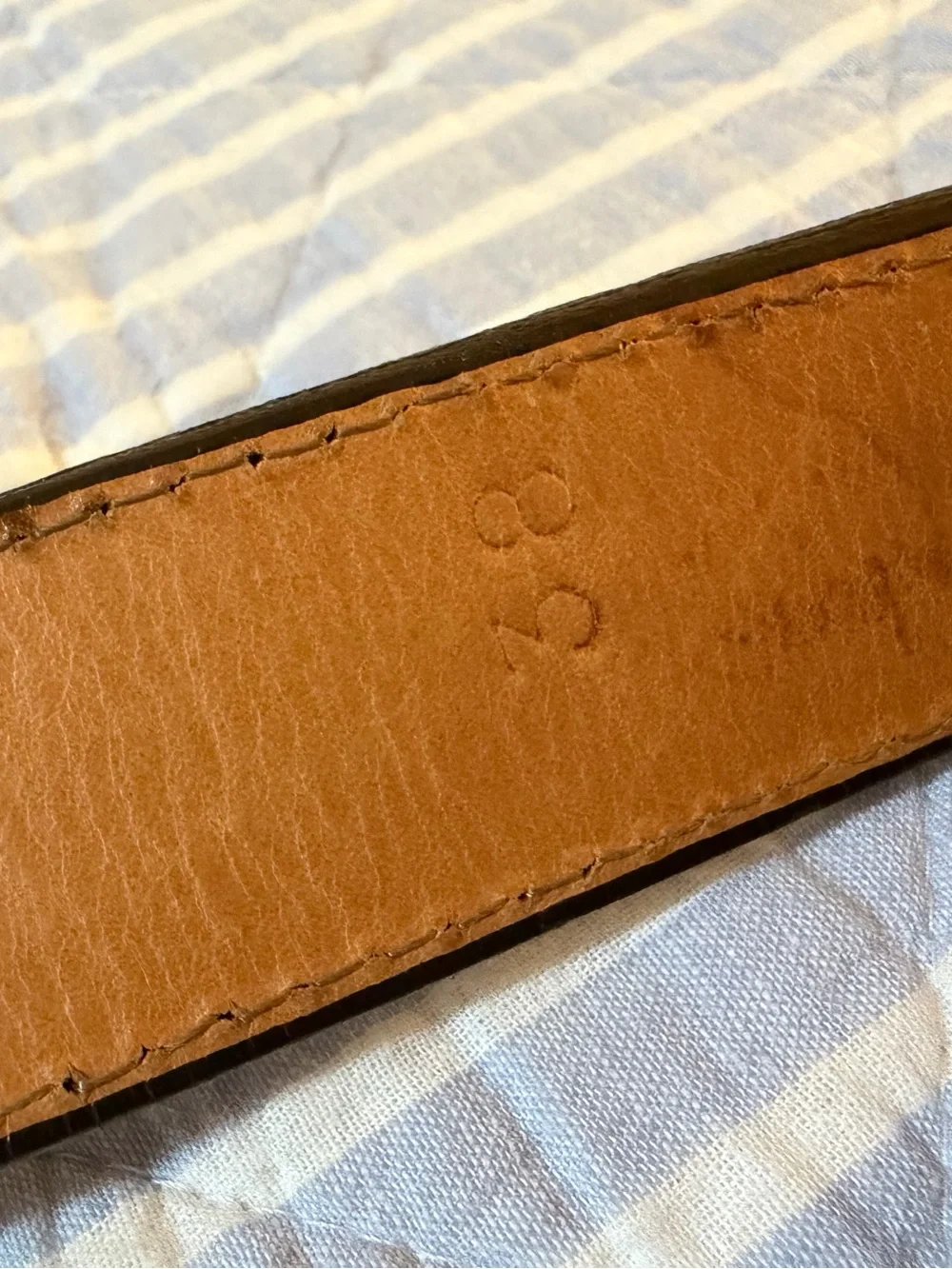 Georgia Leather Belt SZ38